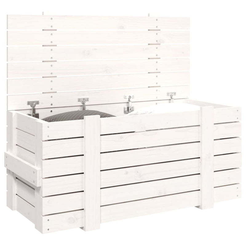 Opbergbox 91X40,5X42 Cm Massief Grenenhout