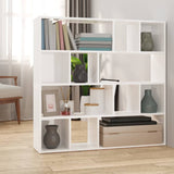 Boekenkast/Kamerscherm 105X24X102 Cm Artisanaal Eikenkleur