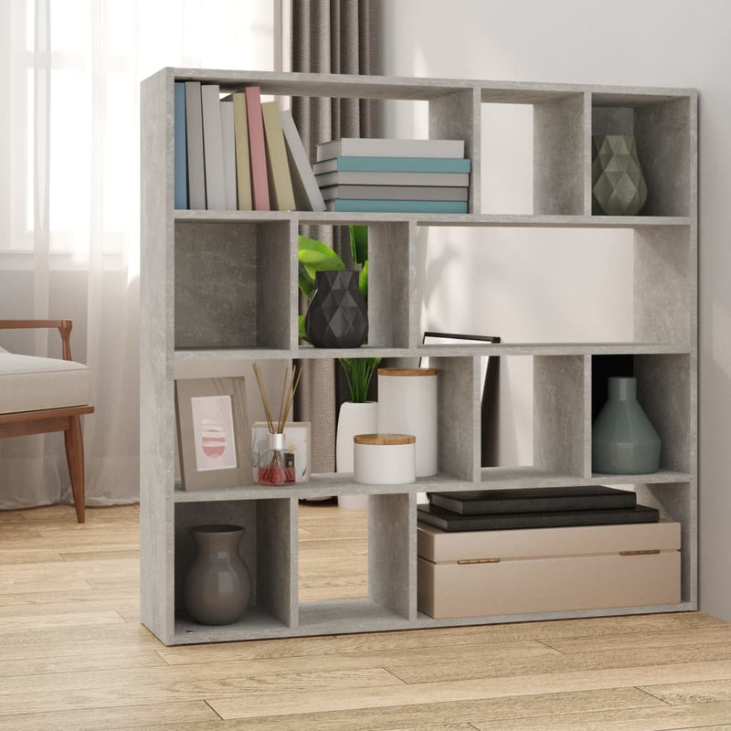 Boekenkast/Kamerscherm 105X24X102 Cm Artisanaal Eikenkleur