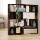 Boekenkast/Kamerscherm 105X24X102 Cm Artisanaal Eikenkleur
