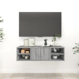 Wandkast 101X30X29 Cm Bewerkt Hout