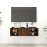 Wandkast 101X30X29 Cm Bewerkt Hout