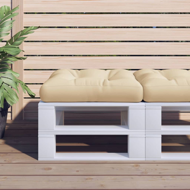 Palletkussen Beige