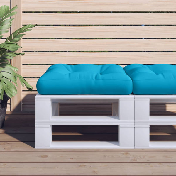 Palletkussen Stof Blauw