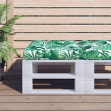 Palletkussen Bladpatroon