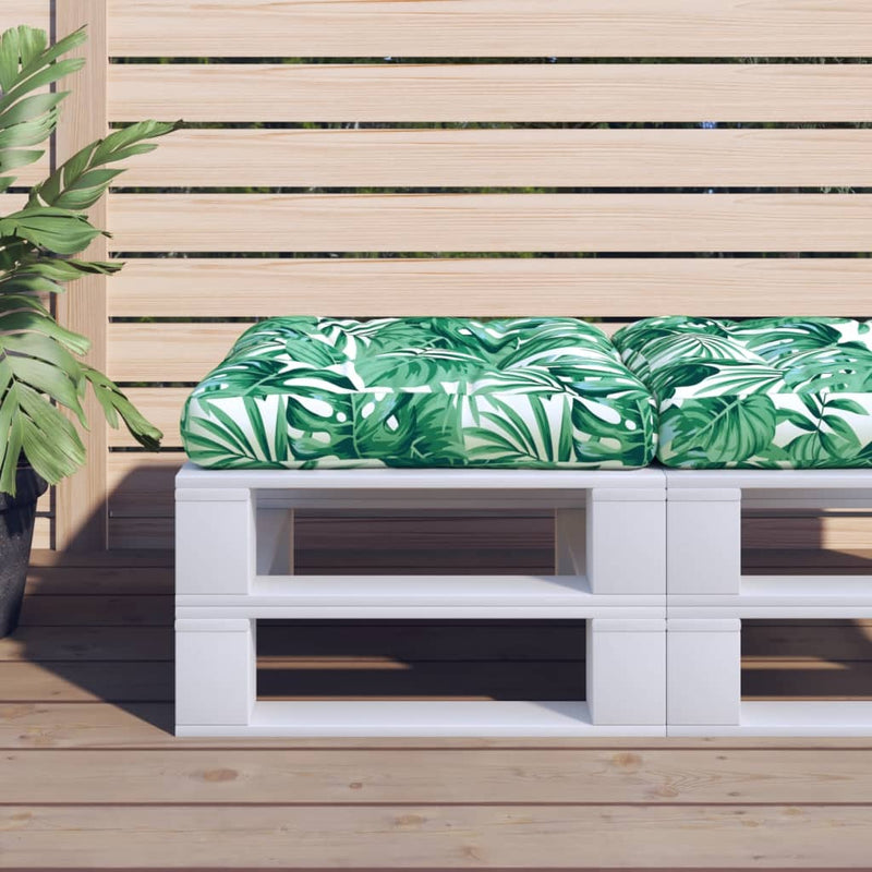 Palletkussen Bladpatroon