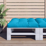Palletkussen Stof Blauw