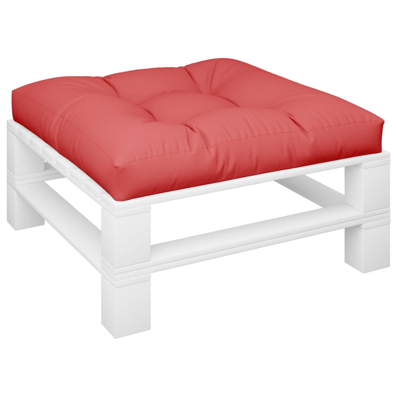 Palletkussen Stof Rood