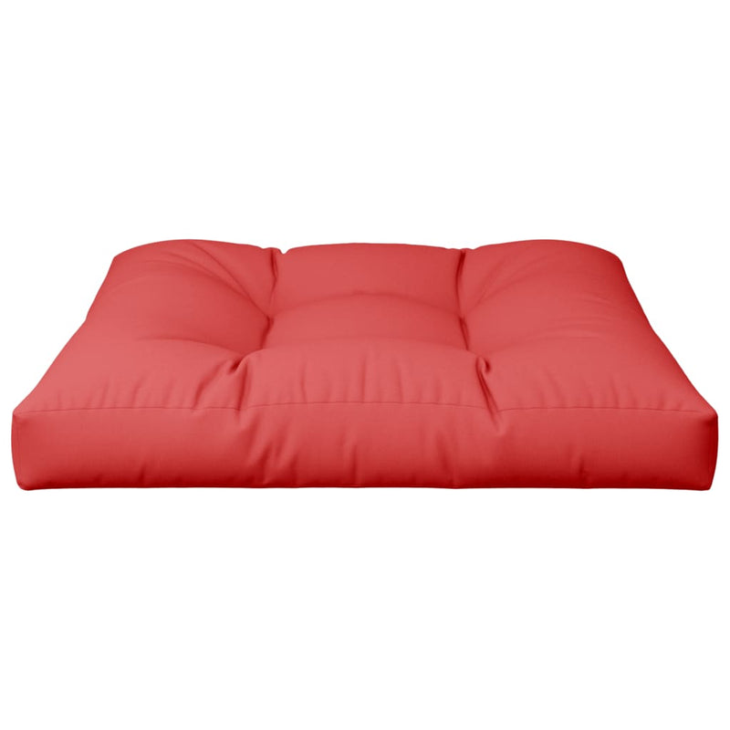 Palletkussen Stof Rood