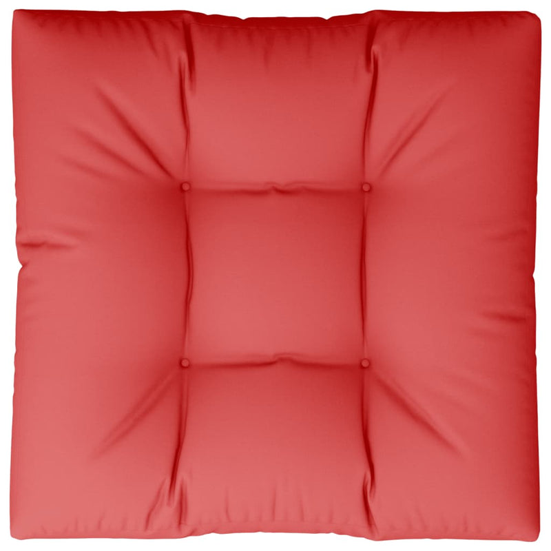 Palletkussen Stof Rood