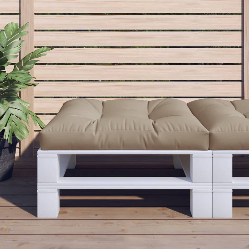 Palletkussen Stof Taupe