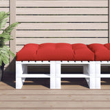 Palletkussen Stof Rood