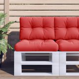 Palletkussen Stof Rood