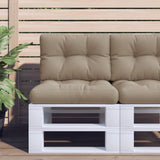 Palletkussen Stof Taupe