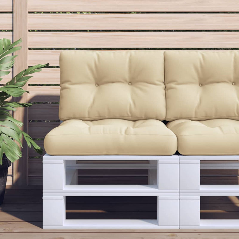Palletkussen Stof Beige