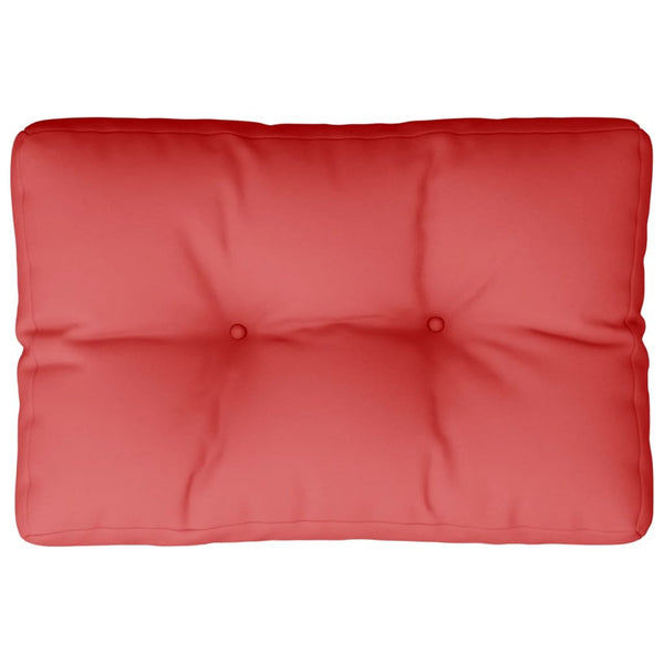 Palletkussen Stof Rood