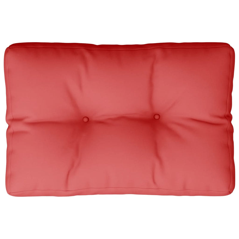 Palletkussen Stof Rood