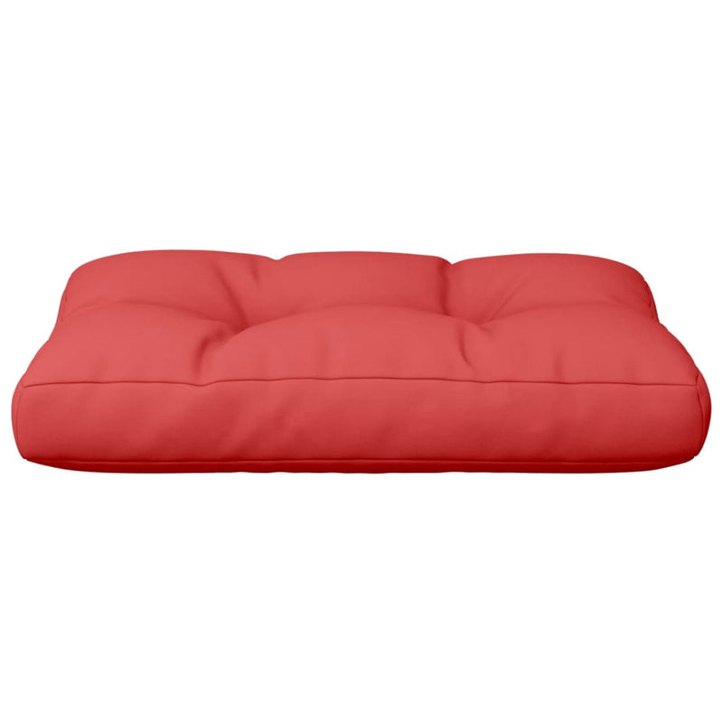 Palletkussen Stof Rood