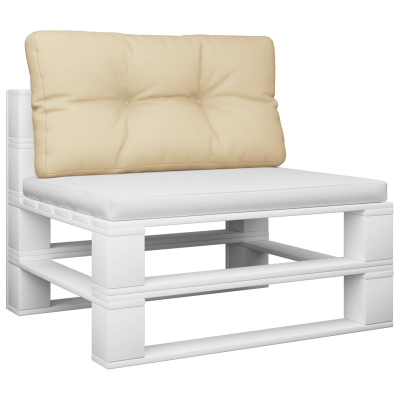 Palletkussen Stof Beige