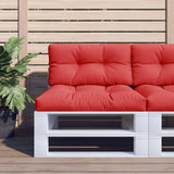 Palletkussen Stof Rood