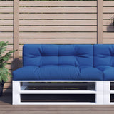 Palletkussen 120X40X12 Cm Stof Koningsblauw