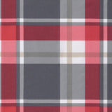 Palletkussen Stof Ruitpatroon Rood Rood Ruitpatroon