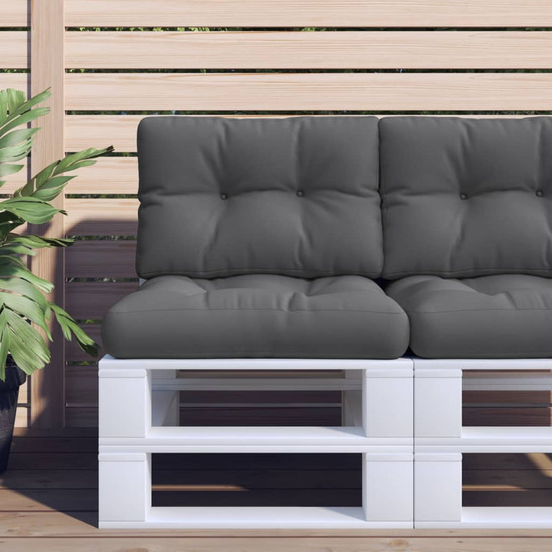 Palletkussens 2 St Stof