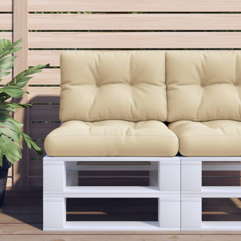 Palletkussens 2 St Stof