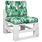 Palletkussens 2 St Stof