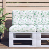 Palletkussens 2 St Stof