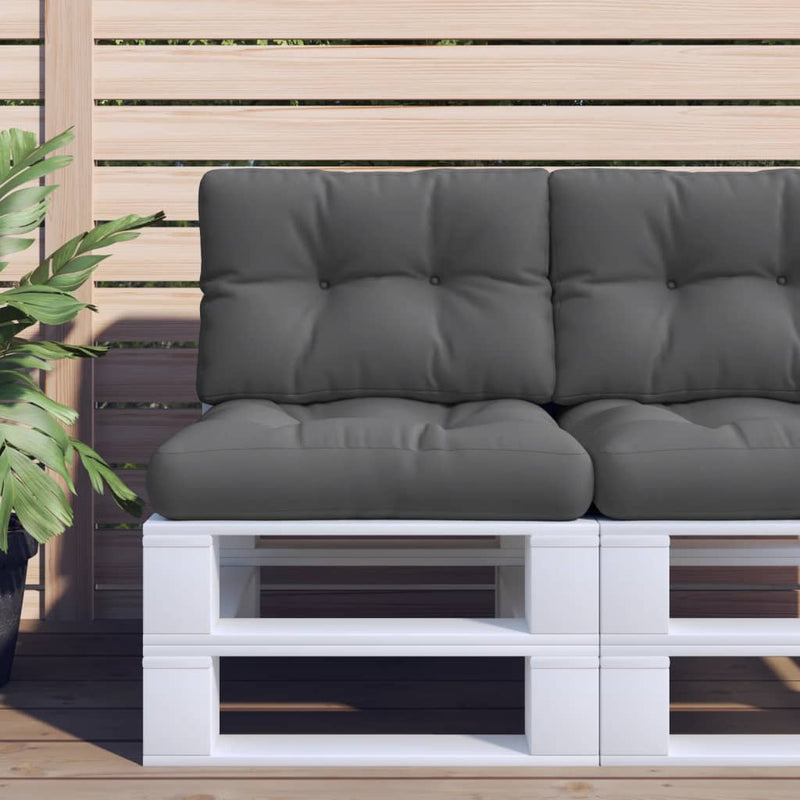 Palletkussens 2 St Stof
