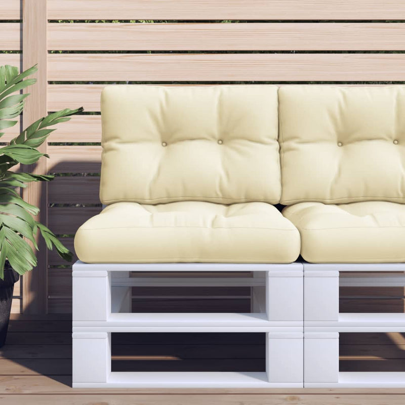 Palletkussens 2 St Stof