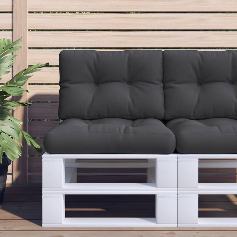 Palletkussens 2 St Stof