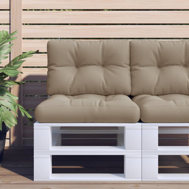 Palletkussens 2 St Stof