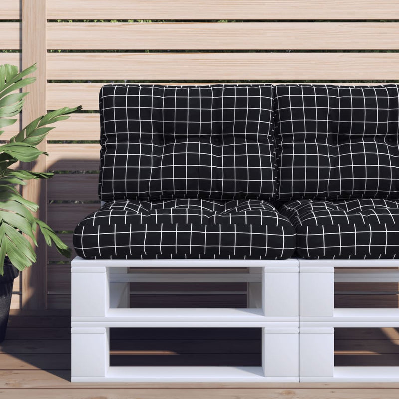Palletkussens 2 St Stof