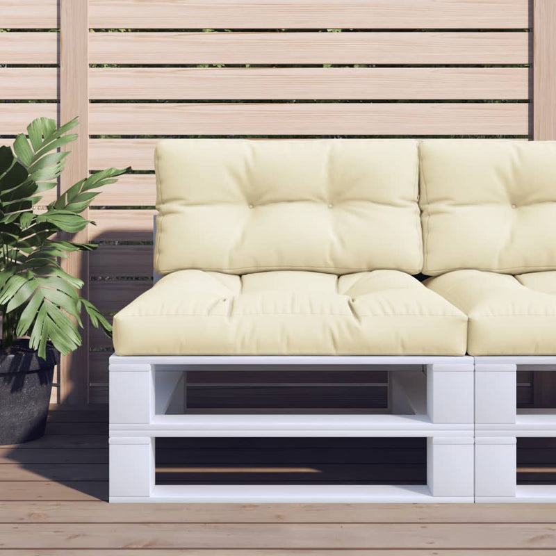 Palletkussens 2 St Stof