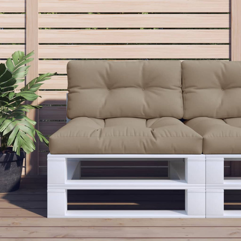 Palletkussens 2 St Stof