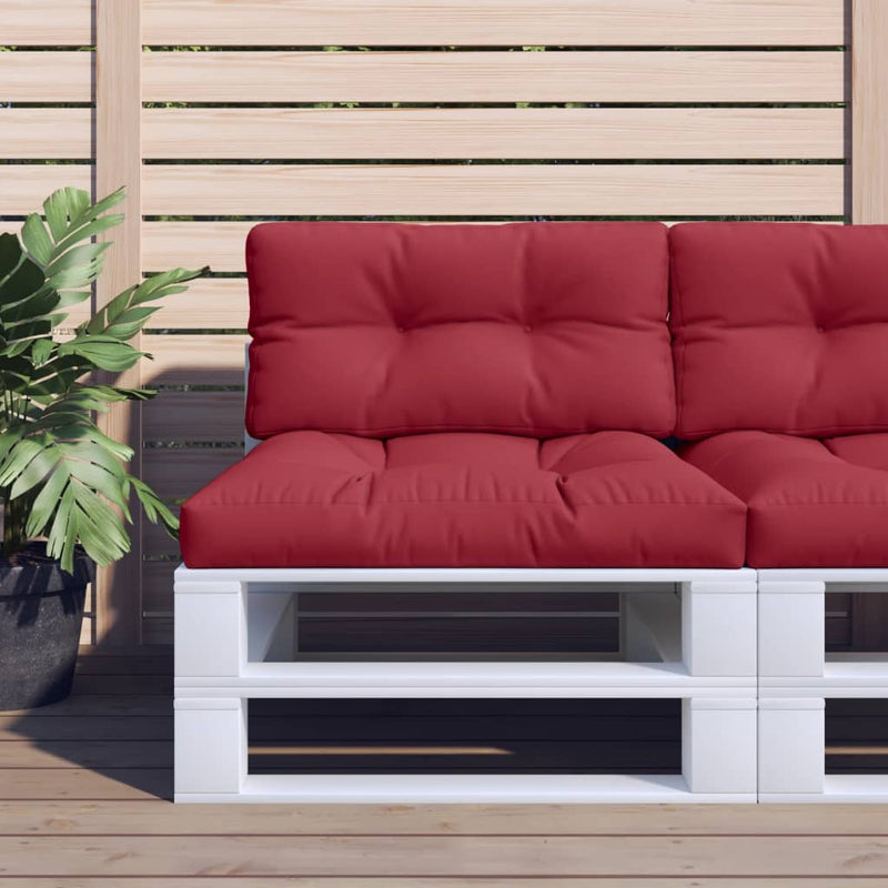 Palletkussens 2 St Stof