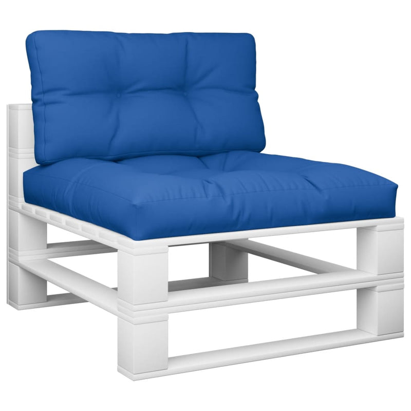 Palletkussens 2 St Stof Koningsblauw