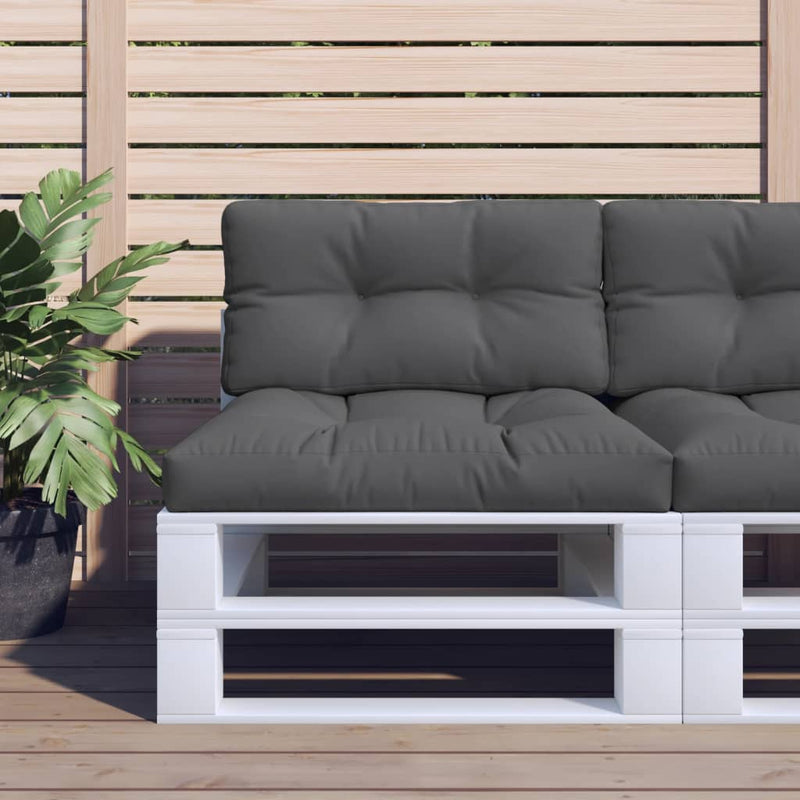 Palletkussens 2 St Stof