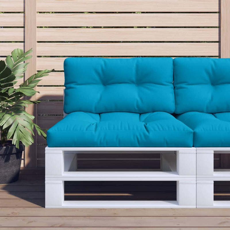 Palletkussens 2 St Stof