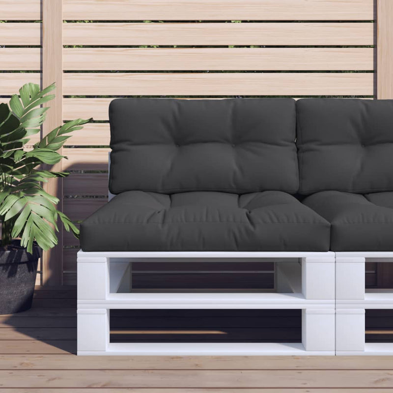 Palletkussens 2 St Stof
