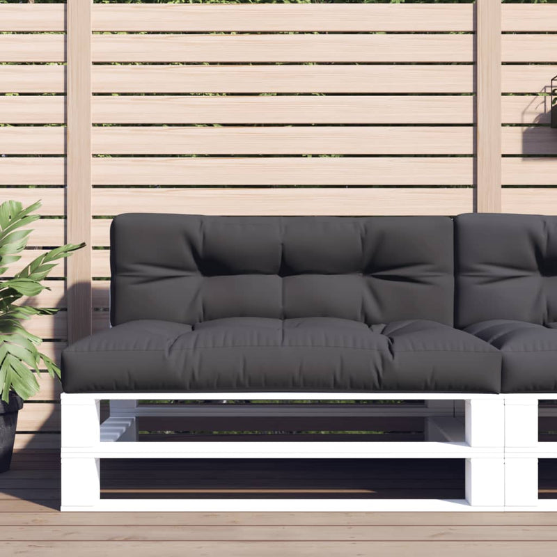 Palletkussens 2 St Stof