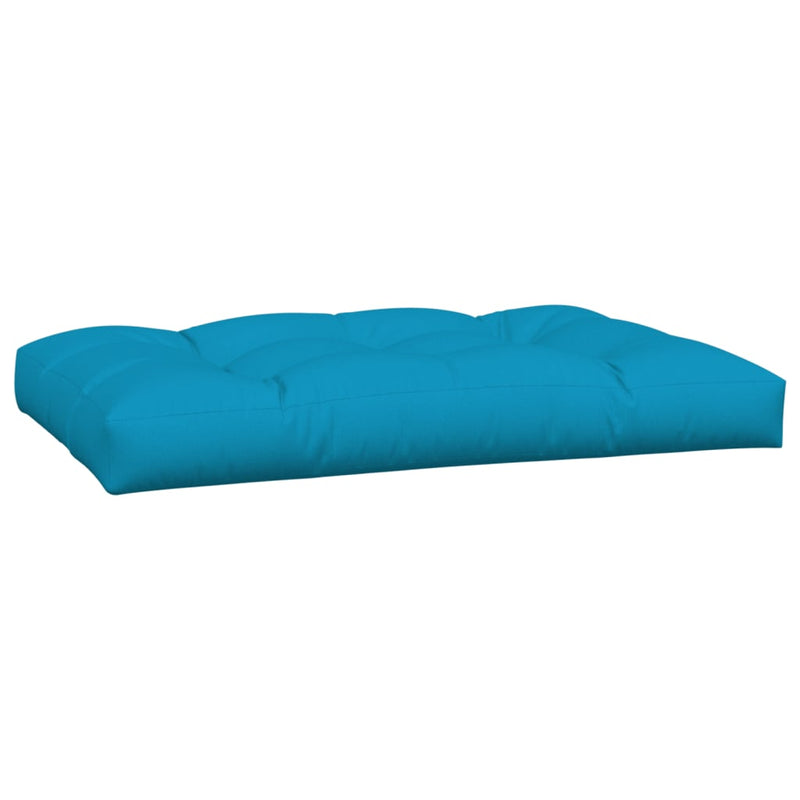 Palletkussens 2 St Stof Licht Blauw