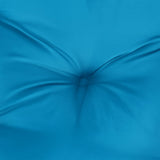 Palletkussens 2 St Stof Licht Blauw