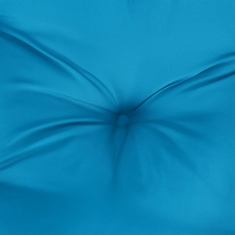 Palletkussens 2 St Stof Licht Blauw