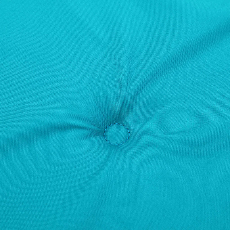 Tuinstoelkussens 40X40X4 Cm Stof Turquoise