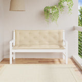 Tuinbankkussens Oxford Stof Wit