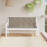 Tuinbankkussens Oxford Stof Wit