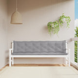 Tuinbankkussens Oxford Stof Wit